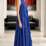 Women's Cascading Ruffle Maxi Dress