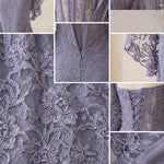 Floral Lace Cape Sleeve Mermaid Evening Gown with Corset Bodice