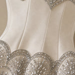 Stunning Sequin Embellished Strapless Evening Gown