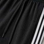 Women's 2-Piece Sporty Chic Blazer and Wide-Leg Track Pant Set