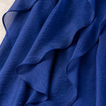 Women's Cascading Ruffle Maxi Dress
