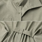 Women's Relaxed Button-Down Shirt and Wide-Leg Trousers Two-Piece Set