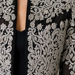 Embellished Bolero Jacket & Column Maxi Evening Dress Set
