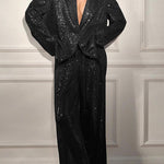 Sequined Suit Jacket
