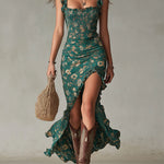 Aria | Abito Maxi Verde