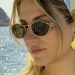 Oval Hollow Sunglasses