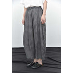 Womenâ€™s Plaid Anti-wrinkle Curved Trousers