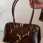 Fashion retro shell handheld shoulder crossbody bag