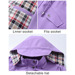 Women's Lightweight Hooded Rain Jacket