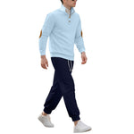 KZZ Men's knitted suit