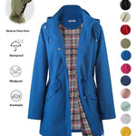 Women's Lightweight Hooded Rain Jacket