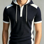 KZZ Waffle-Knit Short-Sleeve Top