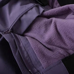 Fleece-Lined Thick Warm Wide-Leg Water-Repellent Ski Pants