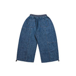 Cropped Loose-fitting Casual Jeans