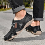Men's Hand-Stitched Wide Fit Loafers