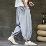 Ice Silk Loose Wide-leg Bloomers