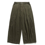 Japanese Retro Silhouette Loose-fitting Pleated Pants