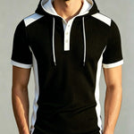 KZZ Waffle-Knit Short-Sleeve Top