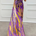 Mia™ | Vibrant Draped Dress