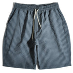 Outdoor Seersucker Plaid Beach Shorts