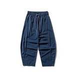 Japanese Retro Thin Loose Scimitar Pants