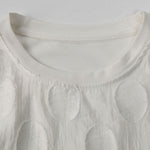 Asymmetric Round Neck Loose Fake Two-piece T-shirt