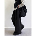 Retro-style Straight-leg Casual Pants