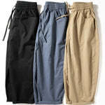 Casual Lightweight Cropped Wide-leg Pants