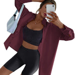 Long Sleeve Chiffon Blouse - Zeagoo (Us Only)