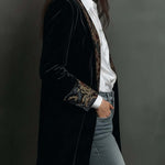 Regina | Ornate Longline Blazer