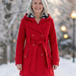 Zelinda | Cappotto in Lana a Quadri