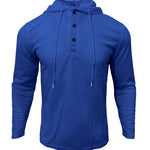 KZZ Essential Waffle Hoodie & Pants Combo | Men's Quick-Dry Lounge Set