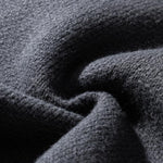 KZZ Men's Sweater: Simple, stylish, versatile, street-style button-up hooded cardigan with long sleeves.