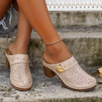 Evy | Sandales Capri à talon Confort