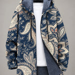Rosalie Botanical Sketch Hooded Jacket