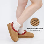 Women's Plush-Lined Slip-On Slippers