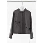 Womenâ€™s Line Embroidery 3D Casual Shirt