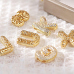 Pavl Bubble Letter Monogram Necklace