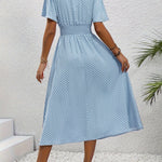 "La Scintilla | Elegant Polka Dot Dress Élisa" can be rewritten as:

"La Scintilla | Chic Polka Dot Dress Élisa"