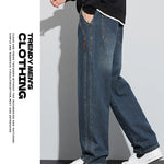 KZZ Men's American high street fashion brand wide-leg pants