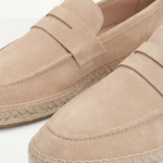 Riviera | Espadrillas in Camoscio — Beige