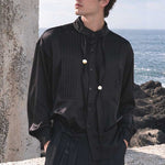 French Retro Accordion Pleated Shirt