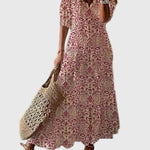 Amalia | Boho Vintage Summer Maxi Dress