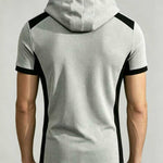 KZZ Waffle-Knit Short-Sleeve Top