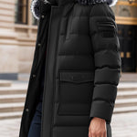KZZ Men's Winter Casual Parka