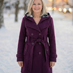 Zelinda | Cappotto in Lana a Quadri