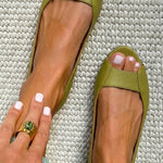 Adelina | Comfort Chic Gold Sandals