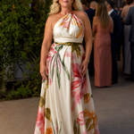 Amiel | Light Floral Maxi Dress