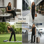 Women's Sleeveless Top & Drawstring Trouser Set