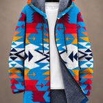 Eliana Artful Print Hooded Jacket